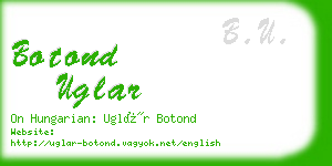botond uglar business card